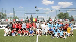 Ankara'da Büyükelçilikler Arası Mini Dünya Kupası Şampiyonu Belçika