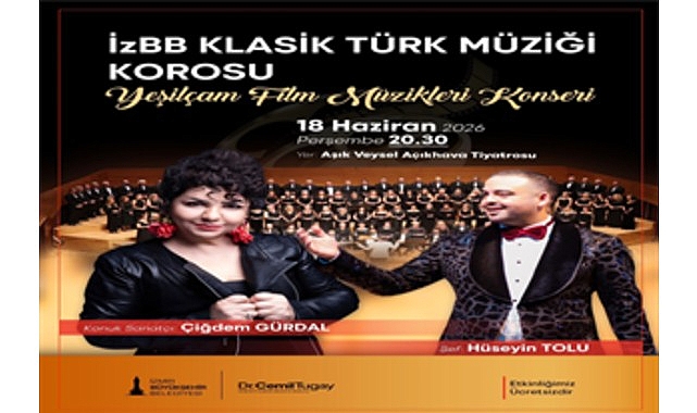 Yeşilçam’ın Nostaljik Ezgileri İzmir’de 18 Haziran’da Aşık Veysel Açıkhava Tiyatrosu’nda