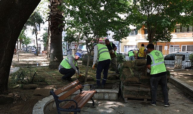 Efeler Gençlik Parkı’nda Bakım ve Yenileme Çalışmaları Ön Planda