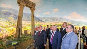 Bursa Ziyaretinde Panorama ve Yaşar Kemal Medeniyetler Kütüphanesi Açılışına Davet