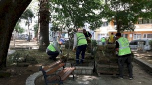 Efeler Gençlik Parkı’nda Bakım ve Yenileme Çalışmaları Ön Planda