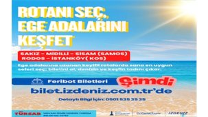 İZDENİZ ile Ege Adaları Yolculuğu: Dijital Biletlerle Kolay ve Güvenli Seyahat