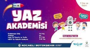 Kocaeli Bilim Merkezi Yaz Akademisi ile Yaz Tatiline Bilim Dolu Yolculuk