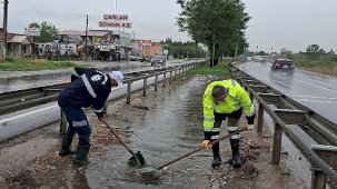Kocaeli’de Kuvvetli Yağışlara Hızlı ve Koordineli Müdahale