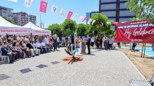 Mehmet Ali Sarızeybekler Parkı ve Otoparkı Bayraklı’da Hizmete Girdi