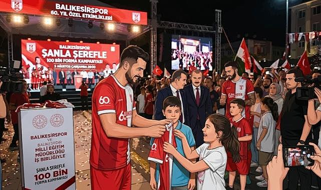 BALIKESİRSPOR’DA HEDEF 100 BİN FORMA!