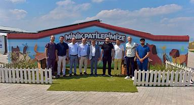 BAŞKAN HAKAN ŞEHİRLİ HAYVAN BAKIMEVİ’Nİ ZİYARET ETTİ