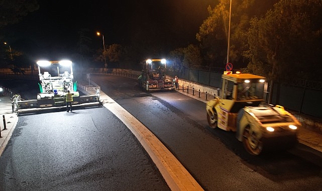 İstanbul’da Yaz Dönemi Yol Yatırımları: 302 Bin Tonluk Asfalt Çalışması