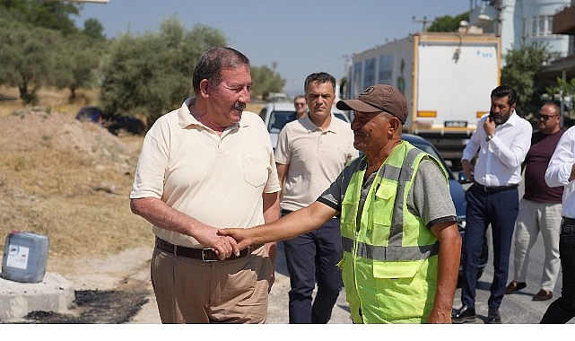 Milas’ta Sıcak Asfalt Atağı Sürüyor: Yol Yatırımlarıyla Ulaşım Konforu Artıyor