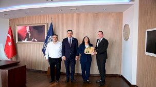 Aydın’da Yetkili Yetkilerden Nazik Ziyaret: Tebrik ve Başarı Dilekleri