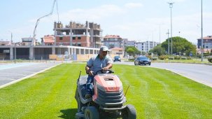 Burhaniye Belediyesi Park ve Bahçeler Müdürlüğü’nün Genel Bakım ve Onarım Çalışmaları