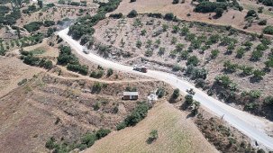 Gökdere-Söğütdere Yolu Çalışmalarıyla Kula'da Modern Yol Kaplama Başladı