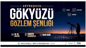 Gökyüzü Gözlem Şenliği 15-16 Ağustos: Yıldızlarla Dolu İki Akşam Kartepe Kuzuyayla’da
