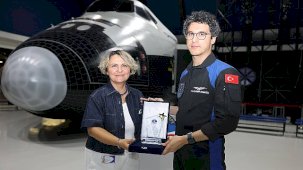 TUA ve UKT İş Birliğiyle Gençlerle Buluşan Türkiye’nin İkinci Astronotu Tuva Atasever