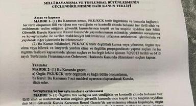 “Terörsüz Türkiye” Yasa Teklifi TBMM Adalet Komisyonu’nda Kabul Edildi