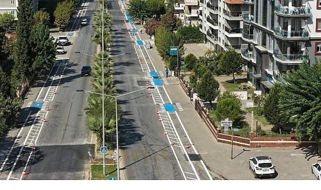 Aydın Efeler’de 11 Kilometre Uzunluğunda Yeni Bisiklet Yolu Çalışması Başladı