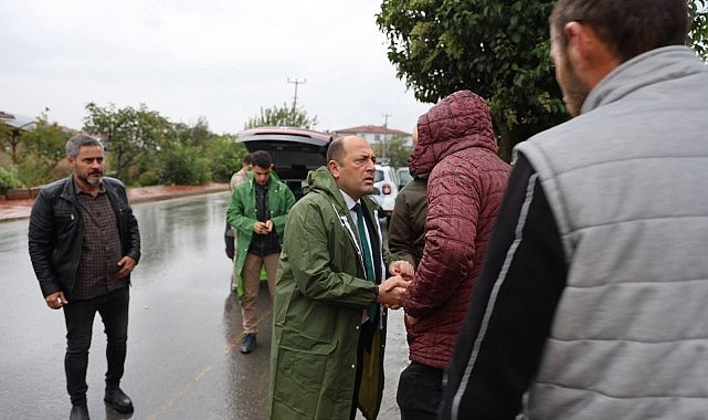 Geyve'de yoğun sağanak: Belediye Başkanı Selçuk Yıldız çalışmaları yerinde inceledi