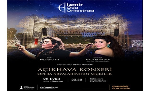 İzmir Oda Orkestrası 2026/2027 sezonunu ücretsiz konserle açıyor