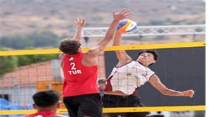 2026 CEV U18 Avrupa Plaj Voleybolu Şampiyonası Foça’da Başladı