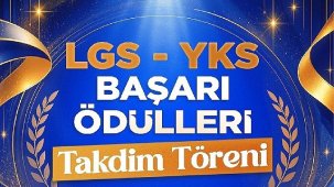 Canik Belediyesi YKS ve LGS’de Dereceye Giren Öğrencileri Ödüllendiriyor