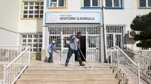 Didim Belediyesi: Okullarda Temizlik, Çevre Düzenlemesi ve Sağlık Önlemleriyle Yeni Eğitim Yılı Hazırlıkları