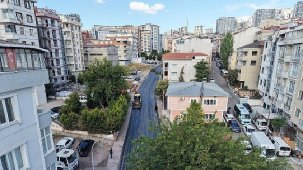 Maltepe Belediyesi’nden Zümrütevler’de Asfalt Yenileme Çalışması