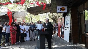 Mudanya Belediyesi "Kitap Mudanya" mağazasını Hal Çarşısı'nda hizmete açtı
