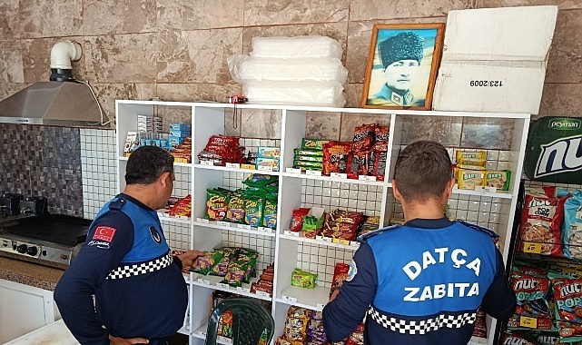 Datça’daki okul kantinlerinde geniş kapsamlı denetim