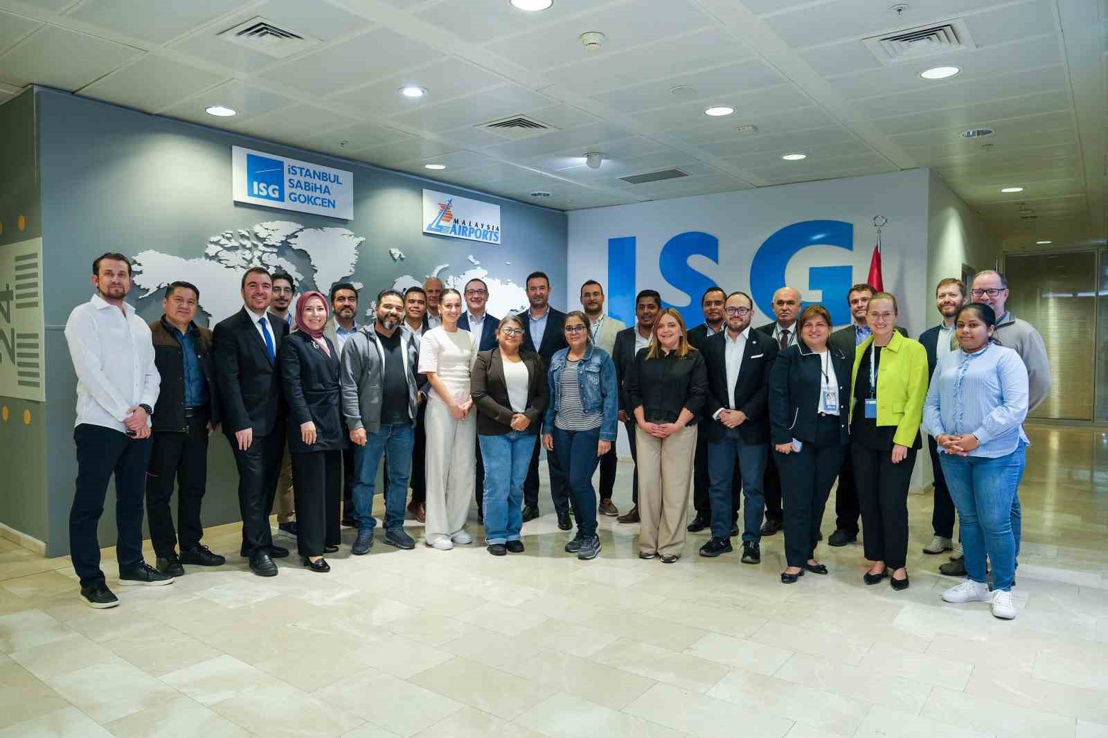 ACI-LAC BİRLİĞİ SABİHA GÖKÇEN HAVALİMANI'NI ZİYARET ETTİ