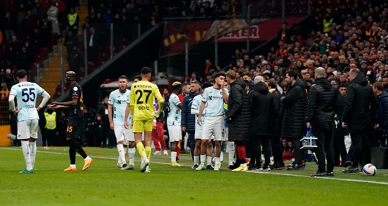 ADANA DEMİRSPOR, GALATASARAY MAÇINDAN ÇEKİLDİ
