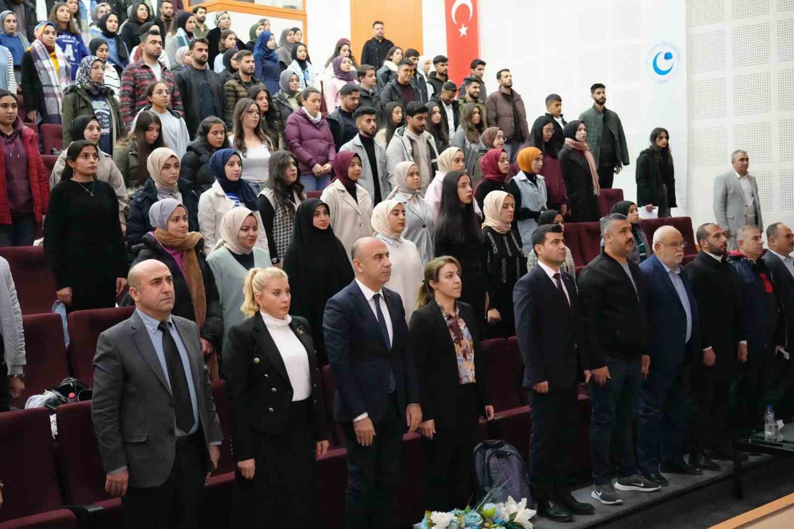 ADIYAMAN ÜNİVERSİTESİ MİLLİ ŞUUR ORTAK İRADE KONFERANSINA EV SAHİPLİĞİ YAPTI