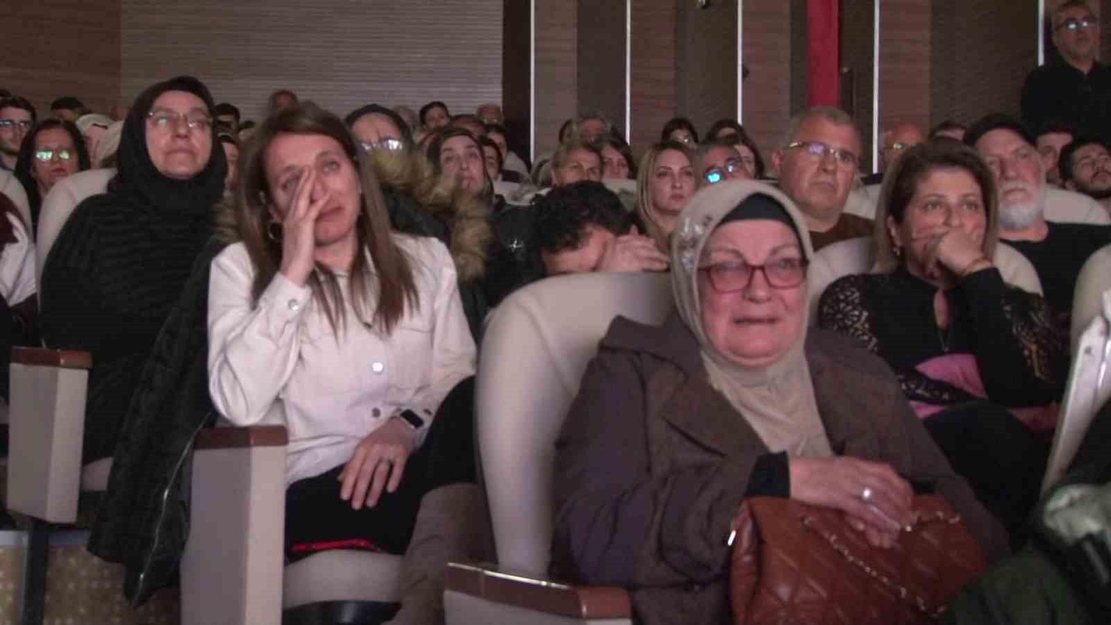 ADIYAMAN’DA GÖZYAŞLARINA BOĞULAN İZLEYİCİLER