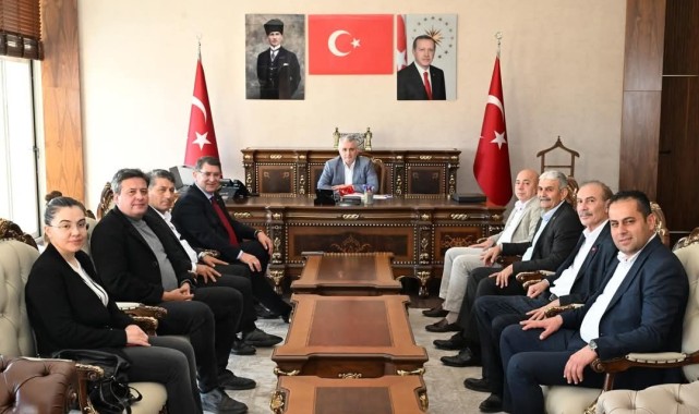 AESOB Başkanı Manavgat Kaymakamıyla Görüştü