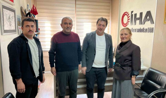 AK Parti Milletvekili Fatma Öncü, İHA Erzurum Bölge Müdürlüğü'nü Ziyaret Etti