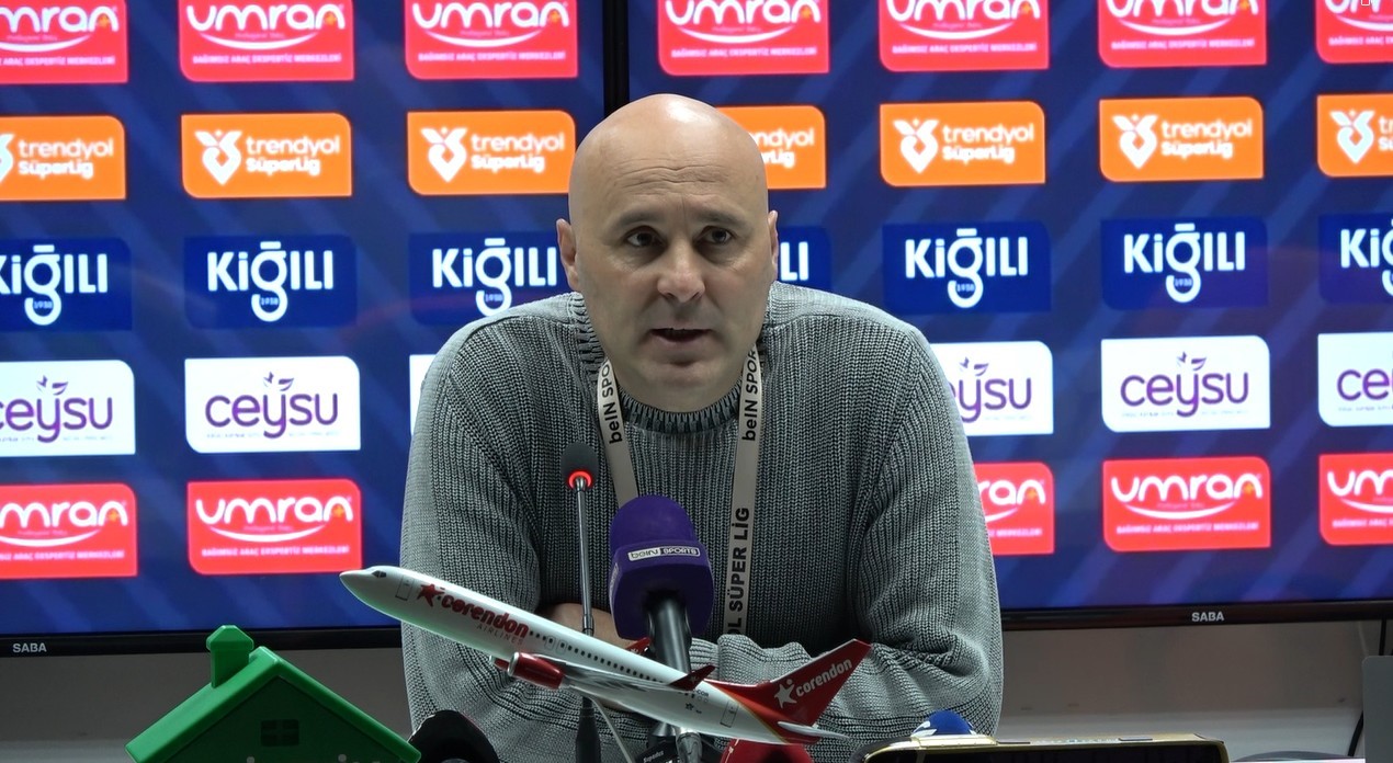 ALANYASPOR TEKNİK DİREKTÖRÜ SAMİ UĞURLU: OYUNUN BÜYÜK BVEFADINDE TOPA SAHİP OLAN, İSTEKLİ VE COŞKULU OYNADIK