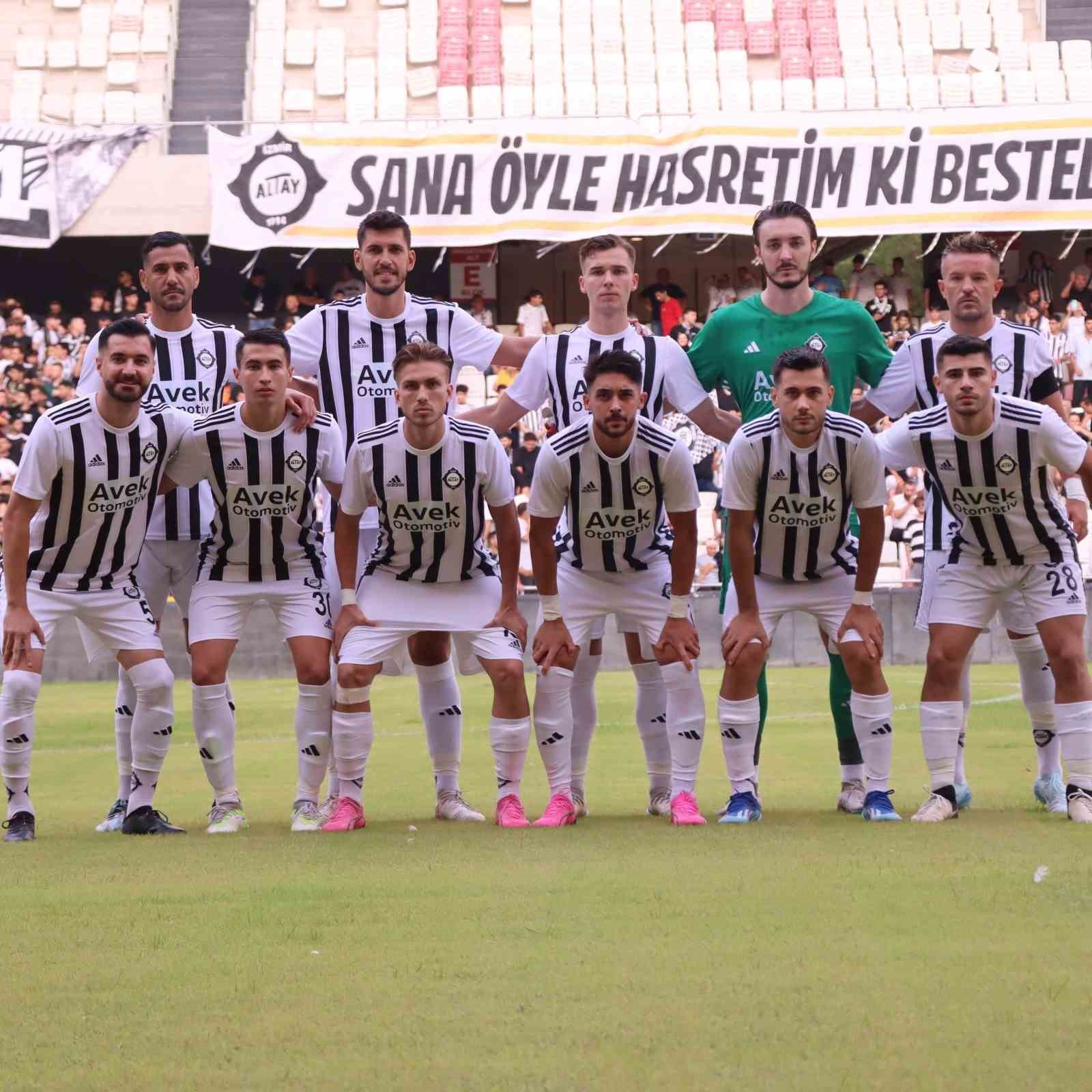 ALTAY, SARIYER'İ SAHASINDA AĞIRLIYOR
