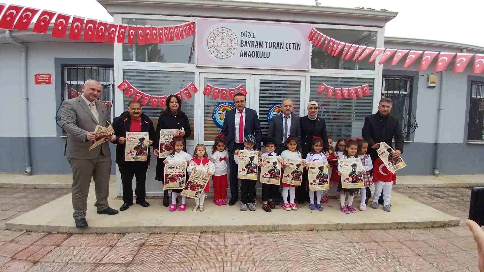 ANAOKULU ÖĞRENCİLERİNDEN CUMHURİYETİN İLANININ 101. YILINDA ÖZEL GÖSTERİ