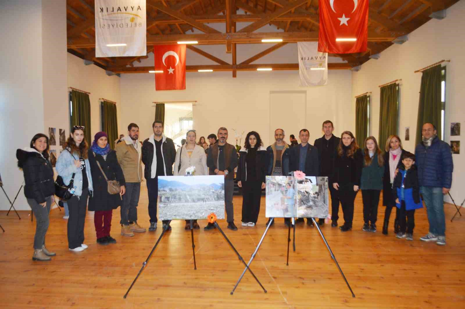 ANTAKYA'NIN KADİM ŞEHRİ AYVALIK'TA FOTOĞRAF SERGİSİ AÇILDI