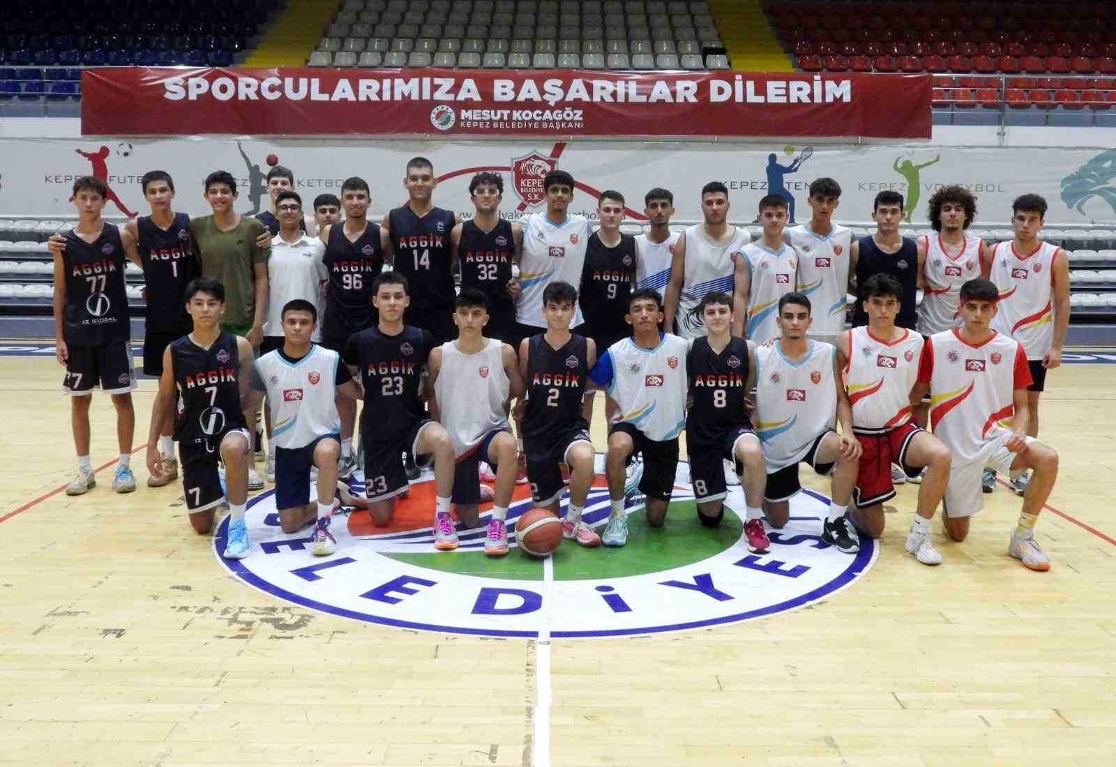 ANTALYA'NIN GENÇ BASKETBOLCULARI YETENEKLERİNİ GÖSTERDİ