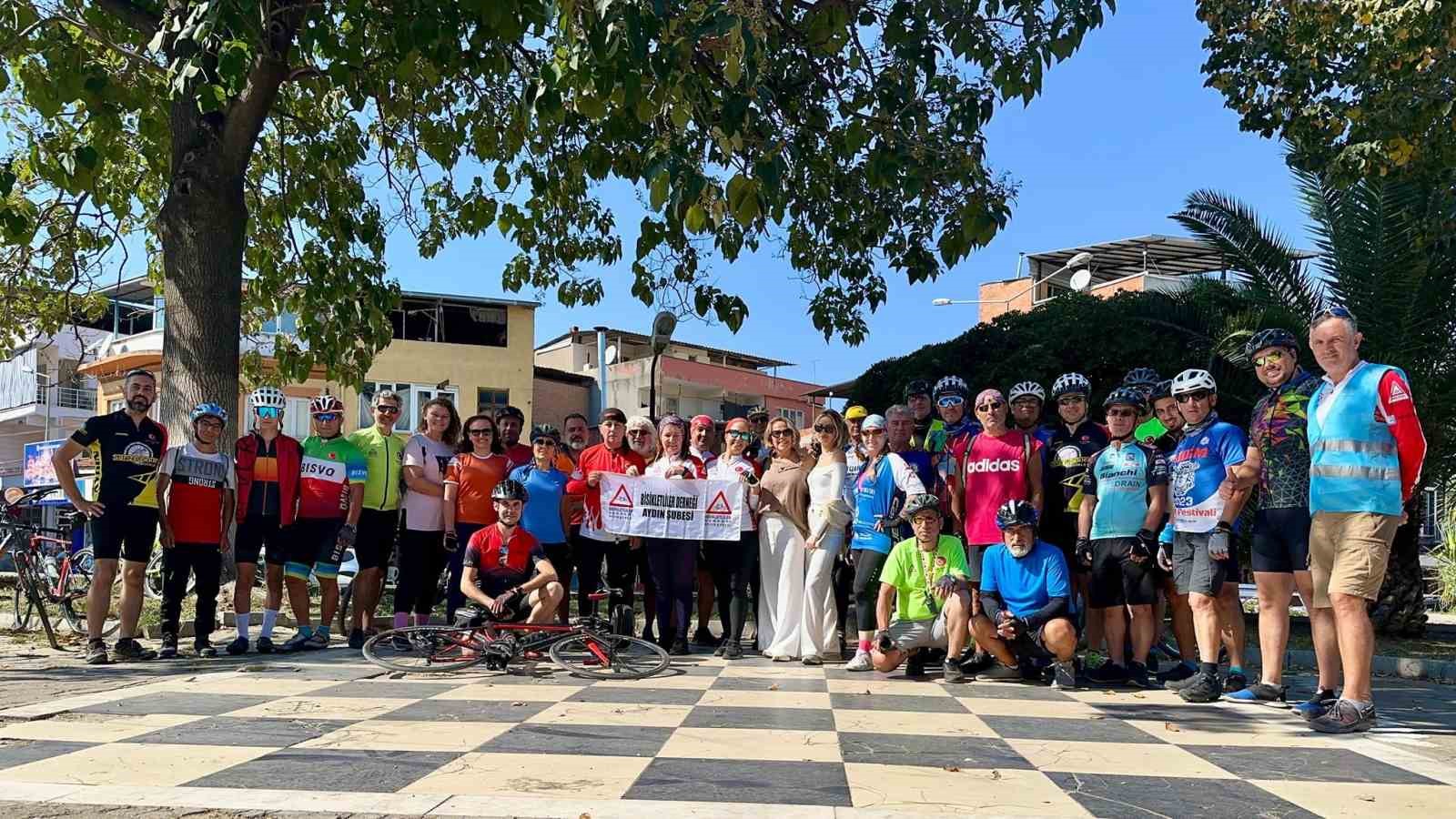 AYDIN BİSİKLETLİLER DERNEĞİ MESUTLU MAHALLESİ'NE PEDAL ÇEVİRECEK