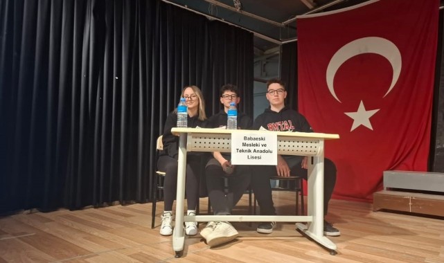 Babaeski Liseler Arası Münazara Etkinliği Heyecanı