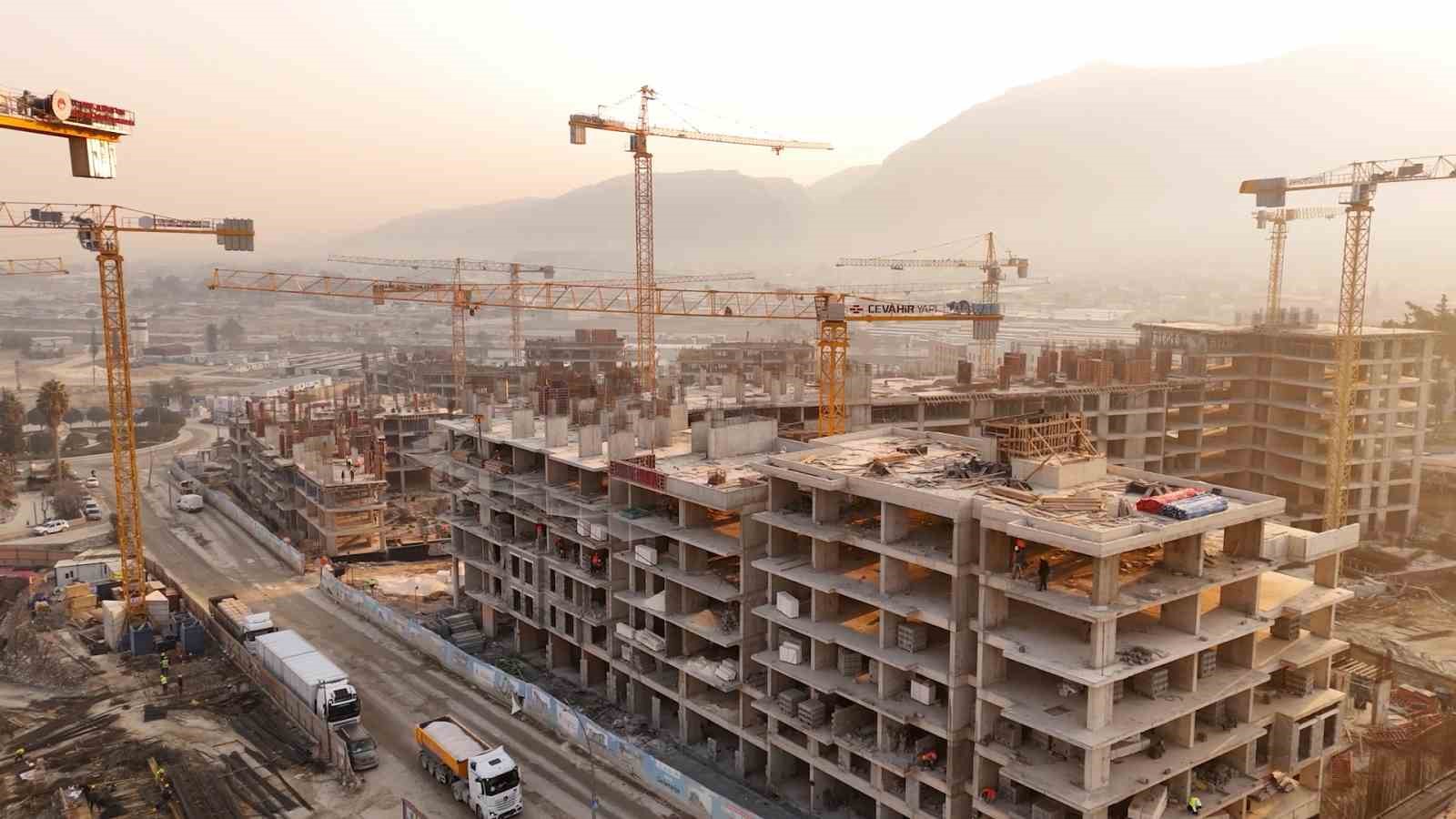 BAKAN KURUM: ASRIN İNŞASINA 7/24 TAM GAZ DEVAM EDİYOR