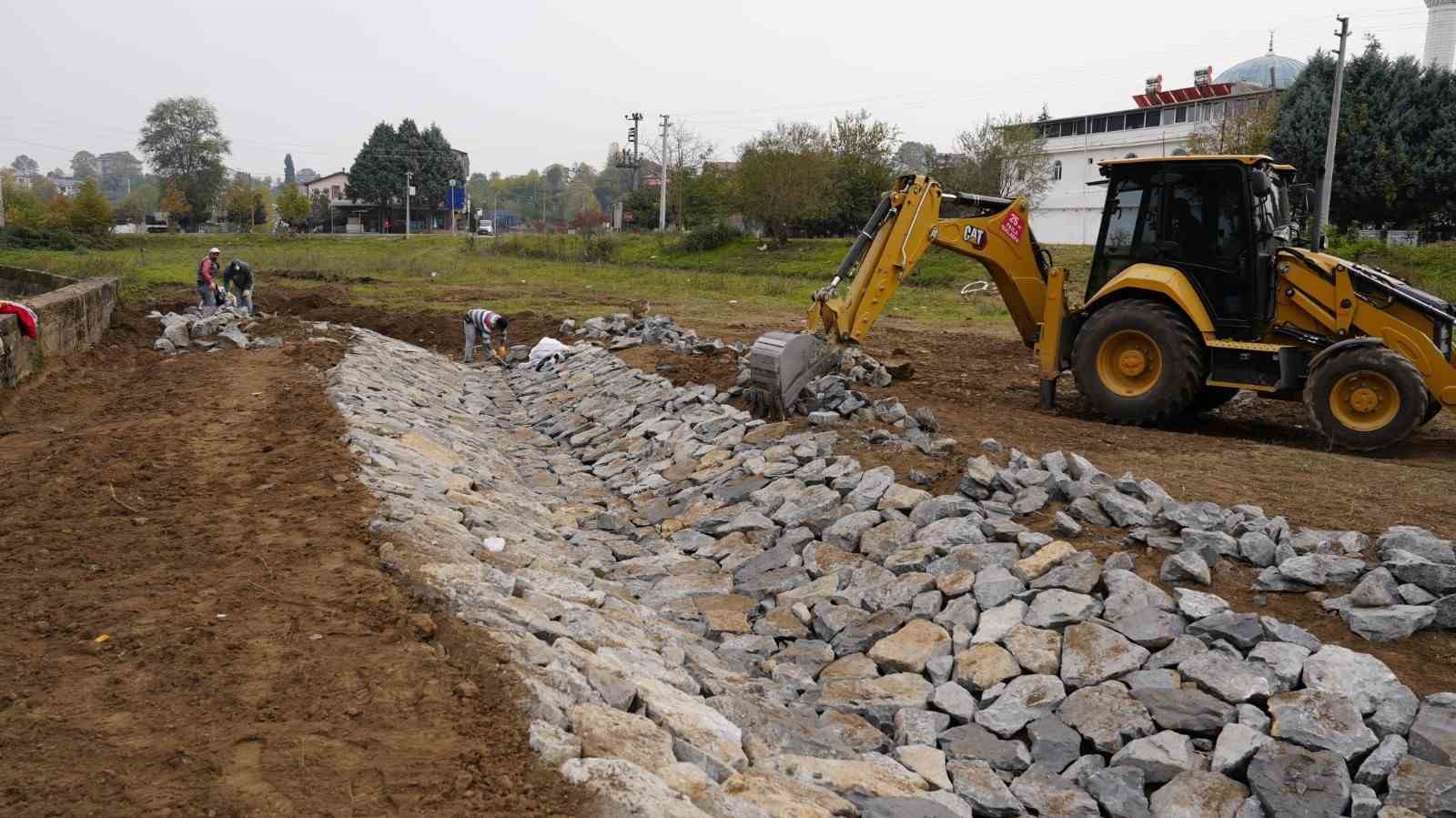 BAŞİSKELE BELEDİYESİ TARİH YOLU PROJESİ KAPSAMINDA ÇUHANE-İ HÜMAYUN SU BENDİ'NİN RESTORASYONU TAMAMLANIYOR