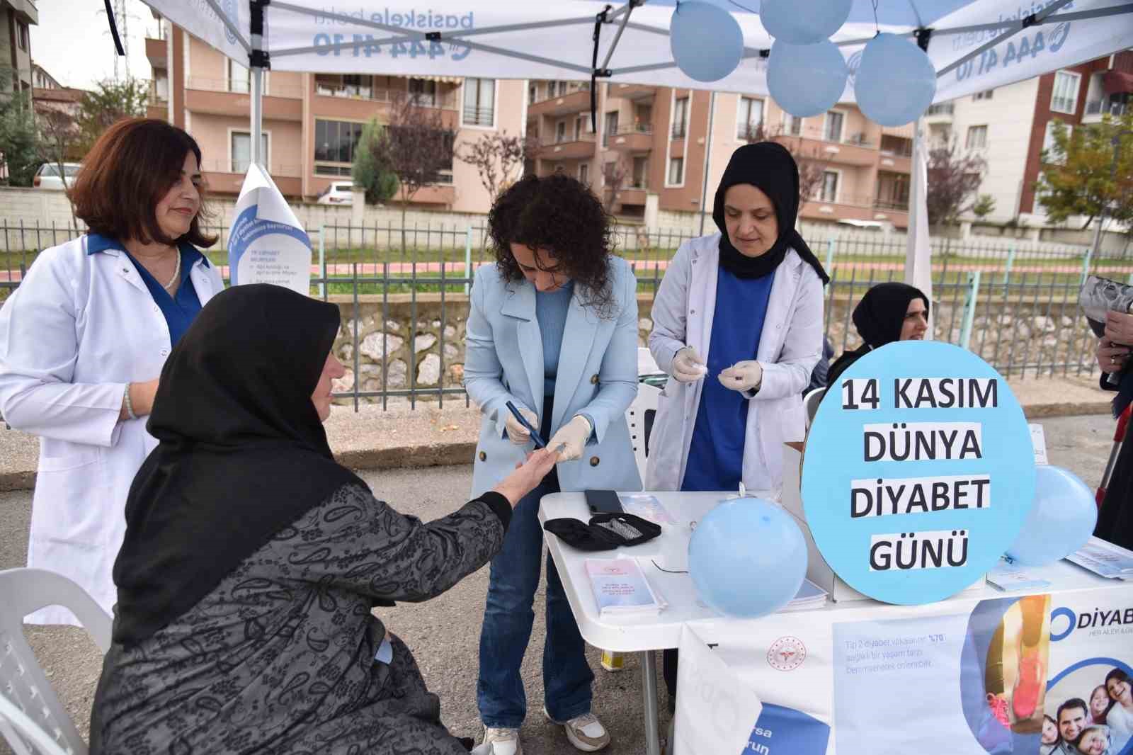 BAŞİSKELE'DE DİYABET BİLİNÇLENDİRME ETKİNLİĞİ