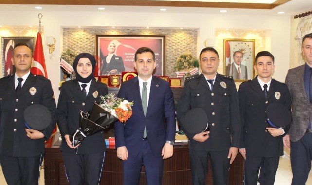 Bayburt'un Demirözü İlçesinde Polis Haftası Töreni