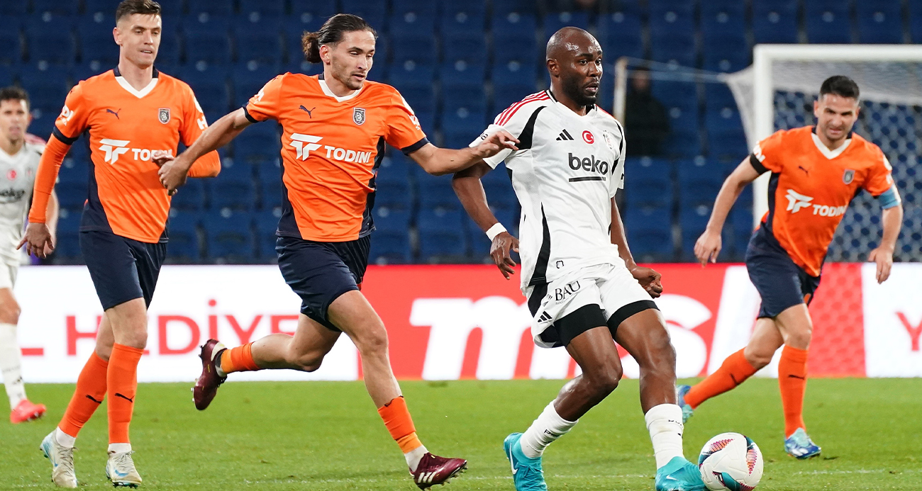 BEŞİKTAŞ BAŞAKŞEHİR'İ DEPLASMANDA 1-0 MAĞLUP ETTİ