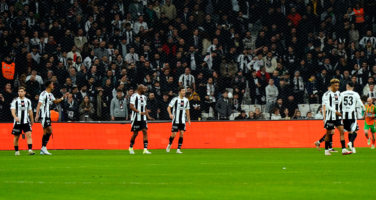 BEŞİKTAŞ, CORENDON ALANYASPOR'U 1-1 İLE BERABERE BIRAKTI