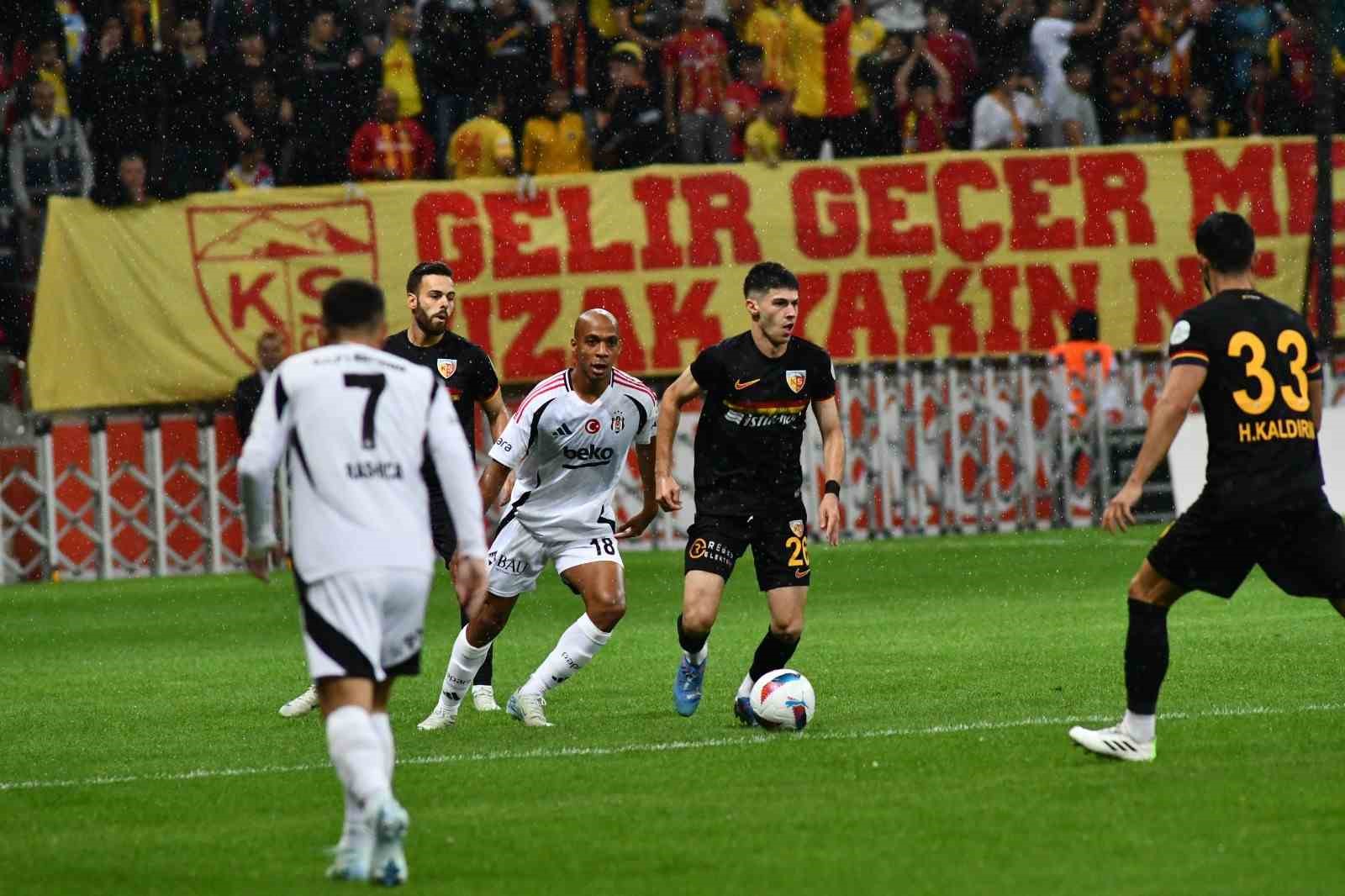 BEŞİKTAŞ VE KAYSERİSPOR 7. HAFTADA BERABERE KALDI