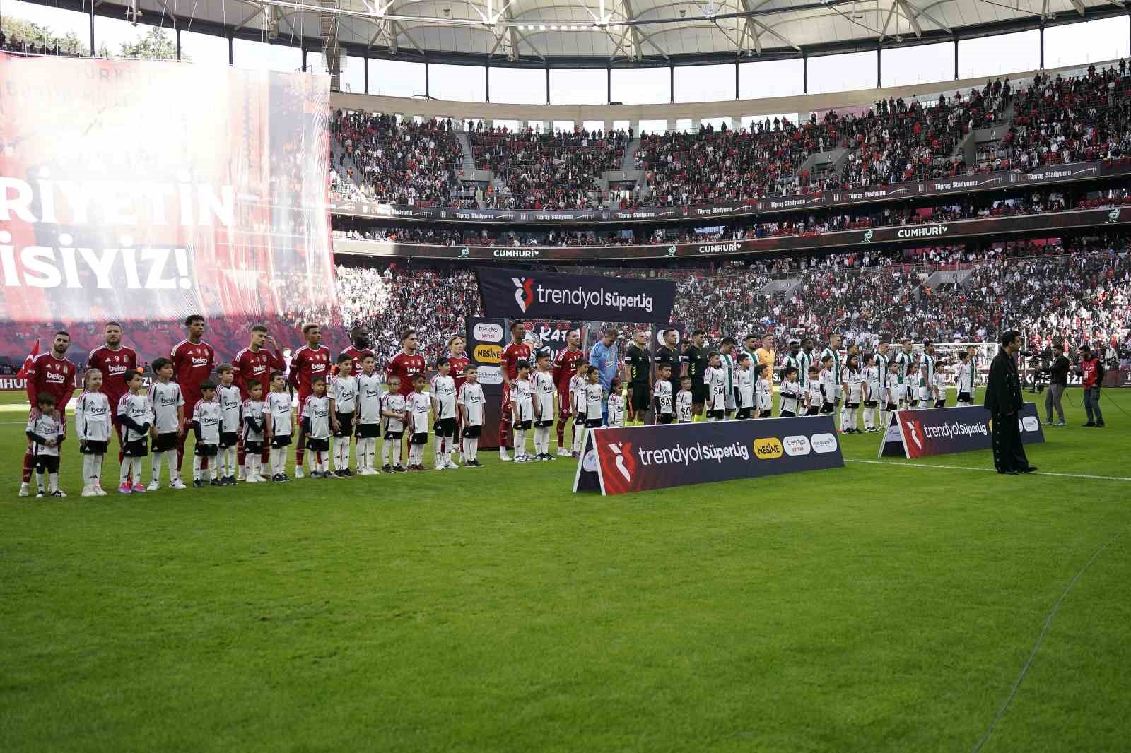 BEŞİKTAŞ VE KONYASPOR 0-0 BERABERE KALDI