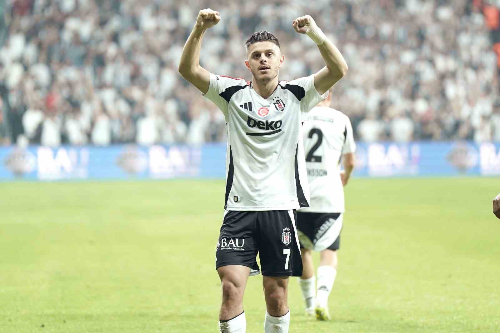 BEŞİKTAŞLI RASHİCA, EYÜPSPOR'A GOL ATTI